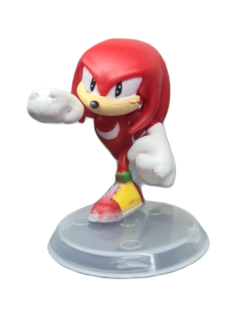 Figura De ColecciÓn Sega Sonic The Hedgehog Knuckles El Echidna Awapaz